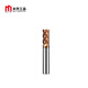 Mitzi TG550-1 series coated 4-edge 55-degree carbide end mill CNC tool tungsten steel milling cutter flat bottom milling cutter D8*24*D8*60*4F (1 piece)