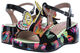 Betsey johnson girls lotty sandals black butterfly 5 big kids