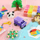 Zhiku Water Mist Magic Perle Nacht Perle Spielzeug magische Perlen glühende handgefertigte DIY -Kinder -Set -Material Set New Girl [Geschenkbox] 15 Farben 1500 Stücke + Luxuszubehör Pack
