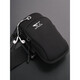 SEPTWOLVES SEPTWOLVES mobile phone arm bag for men running sports arm bag for women waterproof wrist bag for mobile phone arm bag light summer fashion black (new product for summer)