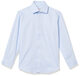 ISAAC MIZRAHI Boys Long Sleeve Herringbone Solid Color Buttoned Shirt Sky Blue 6