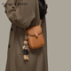 CinvaiKrose bag women's bag mobile phone bag mini bag women 2025 new crossbody bag shoulder bag birthday gift for girlfriend brown