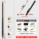 Jaguar Star style billiard cue black 8 cue middle head Chinese eight ball American nine ball big and small head snooker Jaguar Star Remarks club head barrel set
