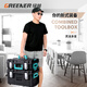 Green Forest Large Combined Stacking Hardware Toolbox Storage and Stacking Multifunctional Industrial Grade Large Capacity Set Toolbox Combination (No. 4, No. 3, No. 1)