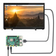 Chuanglebo Raspberry Pi 5 display 4b display screen HDMI LCD screen IPS Maker Education 10.1-inch high-definition touch screen