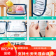 KUB (KUB) crib hanging bag bed storage bag multifunctional diaper bag diaper hanging bag hanging basket place slitting party [combination eight major partitions].
