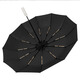 Xiaomi Youpin Fully Automatic 24-Bone Double-Bone Extra Large Reinforced Umbrella Vinyl Parasol Umbrella Rain or Shine Automatic Umbrella Flagship Edition - Business Black - Large 24-Bone Vinyl Sunshade Umbrella Rain or Rain (Double Keel)
