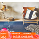 Toli Japaner Tori Spleiß Teppich Wohnzimmer Ins Schlafzimmer Anti-Rutsch-Self-Priming-Kleber-freier Traaceless 1 cm dick 40*40 cm AK3519