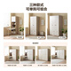Quanyou Home Boys and Girls Wardrobe Cabinets Small Apartment Bedroom Teenagers Clothes Cabinet Home Storage Cabinet Furniture