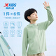 XTEP (XTEP) XTEP children's clothing boys' refreshing sun protection clothing 2025 new children's outdoor sunshade breathable outing clothing light jacket deep blue 165