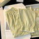 El nuevo pijama de primavera y otoño de Ziweiqi para mujeres de manga larga, estilo princesa dulce de manga larga ropa para el hogar 9904 Apricot- [mangas largas + pantalones] 170 m recomendado 80-100 Jin [Jin equivale a 0.5 kg]