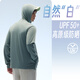 ANTA Juejue Purple 4th generation丨Moisture-absorbing and quick-drying sun protection clothing for men summer UV-proof skin clothing hooded face-covering fishing clothing