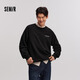 Semir sweatshirt men's fever and antibacterial fleece inner top autumn and winter letter print pullover trendy 101724116105