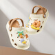 Balabala Children's Shoes Children's Crocs Cartoon Sandals Non-Slip Boys Girls Shoes 2025 Summer New Khaki Capybara 26