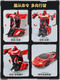 
Remote Cat gesture sensing deformation remote control car charging four-wheel drive racing King Kong robot children's boy super large toy car four-control Bumblebee King Kong 7 remote control/handle/gesture/single-electric play for 45 minutes + super large size + lifetime quality