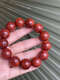 VZZS natural full-meat persimmon red ox blood red bracelet bracelet southern red necklace simple high-end versatile
