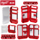 
Mevochi Milwaukee Parts Storage Box PACKOUT Embedded Drill Bit Head Rack Mivochi Card Strip Customized [Small Box Single-sided] Bit Head Rack*1 (48-32-9930)