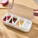 Ye Yu kitchen seasoning box all-in-one set multi-compartment seasoning jar household large-capacity salt jar MSG condiment storage box main picture