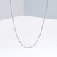 Saturday Fortune (ZLF) PT950 platinum necklace women's fashion Japanese chain clavicle chain platinum necklace for girlfriend 42cm -3.28g