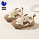 Minibala's 25th autumn new style double Velcro moral training shoes for boys and girls, anti-collision baby toddler shoes, children's casual shoes