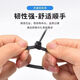 150g creative accessories data cable protection and storage automatic locking nylon cable ties white black random color (white black) - size (mm) 5*150 width 3.5* length 150 about 150g-245 pieces