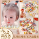 UOSU baby rubber band does not hurt hair baby hair tie cartoon cute headwear baby tie-twee hair rope thumb hair tie headwear baby headband strawberry sunflower 10-piece set