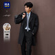 HLA Heilan House Coat Men's Winter 25 Light Business Fashion Series Mid-Length Wool Jacket Men