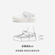 IJin 2024 nuevas zapatillas de 8 cm de espesor y de moda y simples solo patas para mujeres yf698abq blanco 36