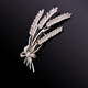 Shengbei 2025 new men's brooch brooch brooch badge badge suit accessories high-end exquisite gift gold