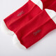 YEEHOO shopping mall same style children's socks for boys and girls, comfortable and fashionable knitted socks for New Year's New Year socks New Year red YIWCJ02139A 1-3 years old 13cm
