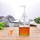 Venus squeeze bottle sugar pressure bottle press type fructose dispenser quantitative bottle cleaning and disinfection hand pressure bottle 1600cc + 10cc pressure head