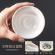 Fantasy quality tea filter, tea leakage tea filter, mutton-fat jade white porcelain tea filter, ceramic fair cup integrated tea filter, mutton-fat jade porcelain filter 400 holes single mesh
