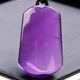 DL 1998 Fat Donglai same style amethyst Wushi brand pendant is natural, natural primary color crystal is transparent, clean and smooth
