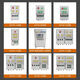 Yuechangsheng Jingshilan explosion-proof distribution box 300*400 monitoring box electrical cabinet inspection box lighting terminal wiring control Zeng'an 135*135*90