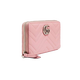Gucci (GUCCI) Spring Festival gift GGMarmont quilted long wallet women's bag DTD1P 5815 pink silver G purchasing agent