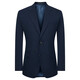 Anniversary Bird Suit Men's Suit Australian Wool VBC Fabric Selection Business Gentleman Formal Suit Pants Suit Blue Green - Slim Fit 50 B(180/104) /Please note waist or trousers