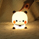 Crayon Shin-chan Night Lamp Luminous Artifact Baby Feeding Lamp Desktop Bedside Ornament Children's Creative Gift Children's Day Gift Panda Night Lamp