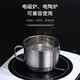 304 stainless steel instant noodles thickened student fast food lunch box with lid household canteen instant noodles anti-scalding rice soup bowl extra thick 304 ordinary handle 304 bowl