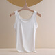 Yalu brand threaded cotton camisole women's outer wear slimming large size camisole inner wear bottoming shirt bottoming vest for women 1478# Gray XL 130-150Jin Jin equals 0.5 kg
