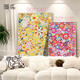 Murakami Takashi Drucke trendige Sonnenblume Hänge Gemälde Internet Promi Schlafzimmer Wohnzimmer Dekoration Malerei Korridor Veranda Hintergrund Wandmalmaschine 1 80*12035 mm dicke Aluminiumlegierung Rahmen + Plexiglas