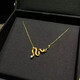 Quamers925 STERLING SILLE Gold Spirit Collar de serpiente Luz de nicho de lujo Collarbone Cadena Collar de cadena Collar Femenina Femenina No hire el cabello 925 Plata