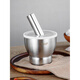 He Jiagong stainless steel garlic mortar household mashing artifact mortar mortar garlic pounder grinder mortar small / 304 stainless steel