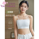 YAE SAKURA ice silk seamless underwear women's tube top anti-exposure suspender tops women's vests student girls chest wrap thin summer Y- black one-line tube top anti-exposure L 70-100Jin Jin equals 0.5 kg