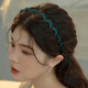 Xiangwan hairband with toothed wavy hairband for women with bangs and broken hair hairpins for women with high skull hairpins, hairbands, hair accessories gifts