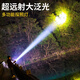 Ligera LED alemana de Burbank Fuerte Luz recargable Recargable Super Bright Outdoor Showing Searchlight Patrol Linterna Use 9900W Libra de batería 100 Triple Lithium Batería Luz Móvil Teléfono móvil