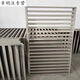 Sanqihu Refrigerator Partion Board Refrigerator en acier inoxydable Partition Réfrigérateur Rack de rangement Récipient de grille carrée armoire carrée armoire à vapeur Rack de vapeur 16852 cm épaissie 8 Boucles