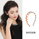 Kamalun (KAMALUN) wavy hairband light luxury women's style 2025 new style foreign fashion daily wear high skull hairpin new headband old gold blue high skull artifact store manager recommendation