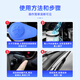 Blue Star Antifreeze Glass Water-30 C 2L*2 bottles Powerful degreasing film for car glass, decontamination and wiper water for all seasons