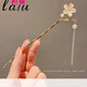 New Chinese style simple hairpin, ancient style headwear, girl gift, Hanfu accessories, hairpin, jade rabbit hairpin