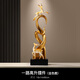 BHM living room decorations, high-end atmospheric TV cabinet, entrance door, entrance hall, office decorations, moving to new home, housewarming gift, Yulu Gaosheng gold, about 66cm high